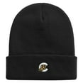 thumbnail image 5 of Soccer Logo Embroidered 12 Inch Long Knitted Beanie - Black OSFM, 5 of 5