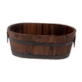 thumbnail image 4 of Maceta, Maceta, Jardinera, Manualidades Decorativas, Maceta de Madera para el Hogar, Sala de Estar oval, 4 of 7