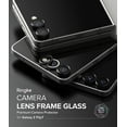 thumbnail image 2 of Ringke Camera Lens Frame Glass [Individual Lens Cover] for Galaxy Z Flip 7, 9H Tempered Glass Multi-Layer Anti-Fingerprint - Black, 2 of 11