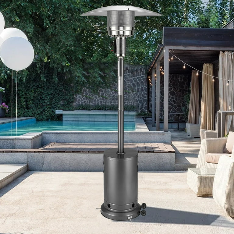 Propane Patio Tall Garden Heater Mainstays 48,000 BTU Propane Gas