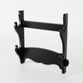 thumbnail image 2 of 2 Layers Wall Mounted Detachable Collection Storage Rack Display Shelf Sword Holder Organizer (Black), 2 of 8