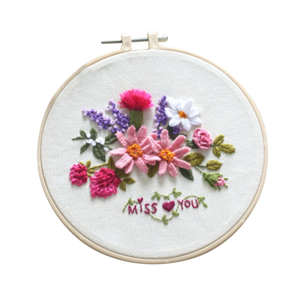 Embroidery Cross Stitching Craft Kit