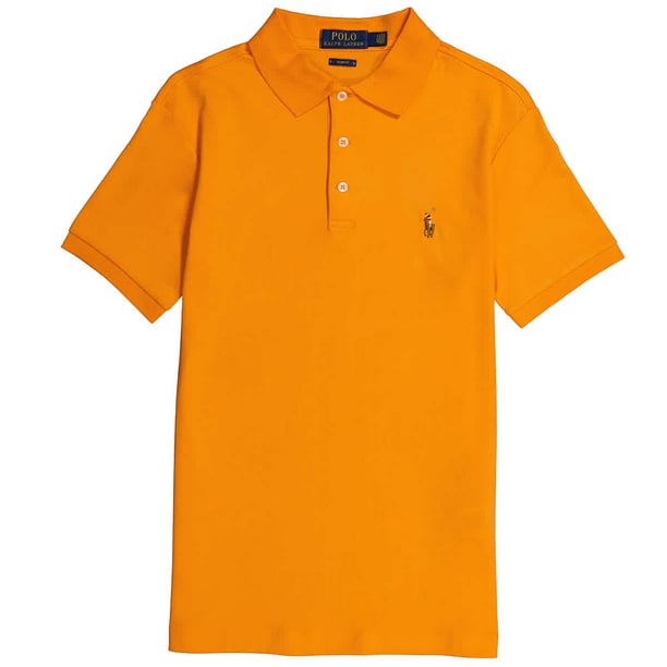 Polo Ralph Lauren Men's Slim-fit Short Sleeve Logo Polo Shirt 
