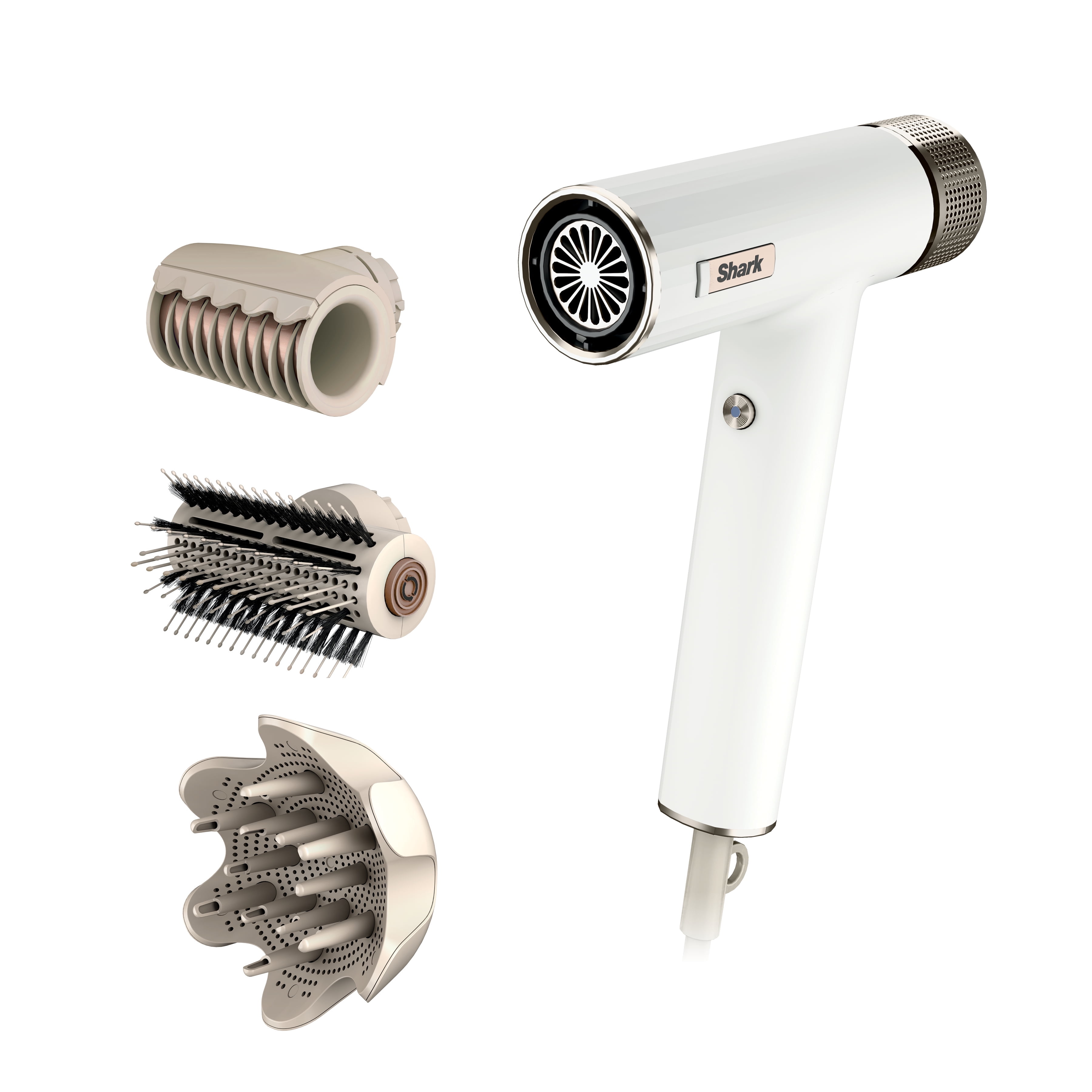 Selling Shark HyperAir™M Hair Dryer with IQ 2-in- 1 Concentrator & Styling Brush Stone