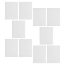 Homoyoyo Wall Siding Repair Sticker White PVC Peel and Stick for Aesthetic Enhancement