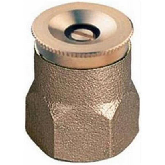 Orbit Brass 90 Degree Quarter Spray Pattern Shrub & Plant Water Sprinkler, 54032
