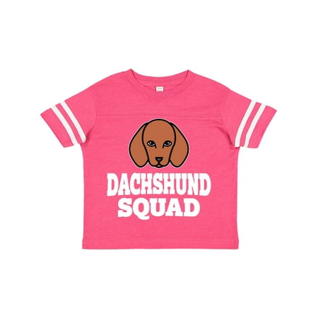 

Inktastic Dog Dachshund Squad Gift Toddler Boy or Toddler Girl T-Shirt