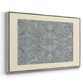 thumbnail image 3 of Vintage Abstract Print-I Framed in Silver Wood Gallery Wrapped Canvas 25 in. x 37 in., 3 of 8