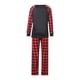 thumbnail image 5 of Conjunto de pijama navideño familiar a juego Fiomva para niños y niñas, pijamas navideños para mujeres y hombres., 5 of 8