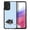 Boston Terrier Dog Lying Down Looking Up, variant on WIRESTER Shockproof Soft Rubber Cover Case for Samsung Galaxy A53 5G 6.5" 2022, French Bulldog Butt Looking Back On Light Blue Background