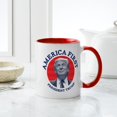 thumbnail image 4 of CafePress - America First Mug - 11 oz Ceramic Mug - Novelty Coffee Tea Cup, 4 of 4