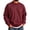 12# Wine, variant on Men's Crewneck Sweatshirt Long Sleeve Fall Oversized Pullover Tops Loose Fit Athletic Comfy Basic Shirts Black,3XL