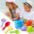thumbnail image 3 of 8s/set Children's Beach Toys For Digging Sand Playing Water Outdoor Beach Activities, 3 of 8