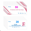 50 x Ovulation LH Test + 20 x Pregnancy Test HCG Strips Urine Fertility OPK Kit