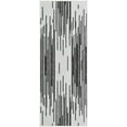 thumbnail image 2 of Unique Loom Outdoor Modern Collection Area Rug - Monochrome (2' x 5' 3" Runner Black and White), 2 of 6