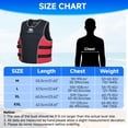 thumbnail image 6 of Life Jacket Swim Vest for Adult Women men,Float Jacket for Adult, Float Suit for Kayaking Fishing Surfing Canoeing Sailing, 6 of 10