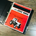 thumbnail image 2 of ALLIS CHALMERS 7000 TRACTOR SERVICE MANUAL REPAIR SHOP TECHNICAL BOOK OVERHAUL, 2 of 9