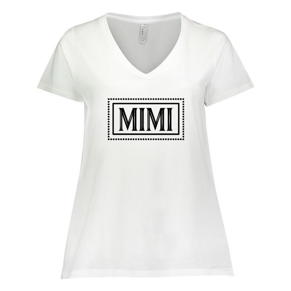 Inktastic Mimi Women's Plus Size V-Neck T-Shirt