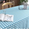 thumbnail image 4 of Checkered Tablecloth Rectangle - Stain Resistant, Waterproof And Washable Table Cloth Gingham For Outdoor Picnic, Holiday Dinner(6 Sizes,5 Color), 4 of 4