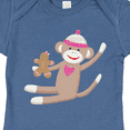 thumbnail image 4 of Inktastic Sock Monkey Gingerbread Boys or Girls Baby Bodysuit, 4 of 5