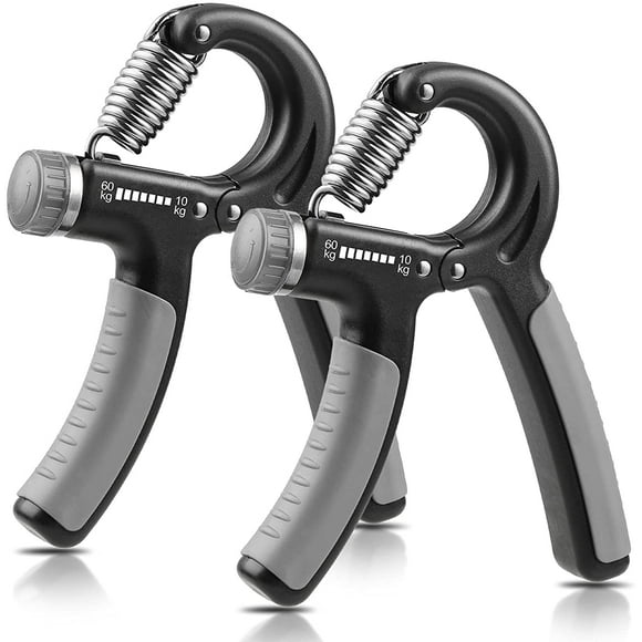 EcoNesxp 132 lbs 10-pack Hand Grip Strengthener 2-pack Hand Grip Strengthener