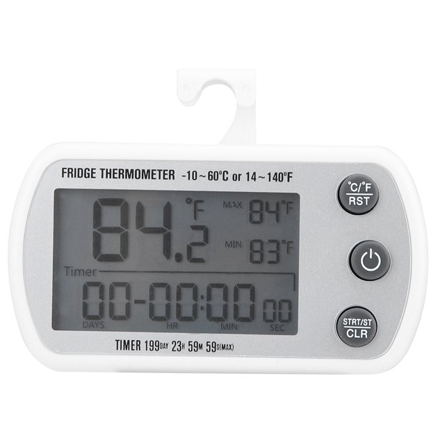 Termómetro para refrigerador Jadeshay LED Digital A prueba de agua