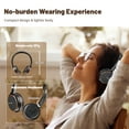 thumbnail image 2 of Wireless Headphones for TV Watching, BKM600 Wireless TV Headphones with Bluetooth USB Transmitter(Optical, AUX, RCA and USB Output), 2 of 9