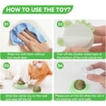 thumbnail image 3 of Rotatable Crab-Shaped Catnip Balls, Cat Chew & Teeth Cleaning Toys With Licking Function, Interactive Dental Care Toys For Indoor Cats, Kittens And Cats For Home Use（1-Pack）, 3 of 8