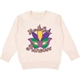 thumbnail image 2 of Inktastic Mardi Gras Princess Toddler Sweatshirt, 2 of 4