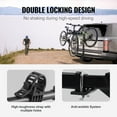 thumbnail image 3 of VEVOR Hitch Mount Bike Rack, 4-Bike Carrier Rack, 150 LBS Capacity Bike Rack Hitch for 2-inch Receiver, Titling and Folding Bike Carrier with No-Wobble U Bolt and Strap, for Car, SUV, Truck, RV, 3 of 9