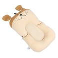 thumbnail image 4 of 1 cojín de asiento suave para bebé recién nacido, niño pequeño, bañera, cojín de aire flotante, almohada marrón, 4 of 14