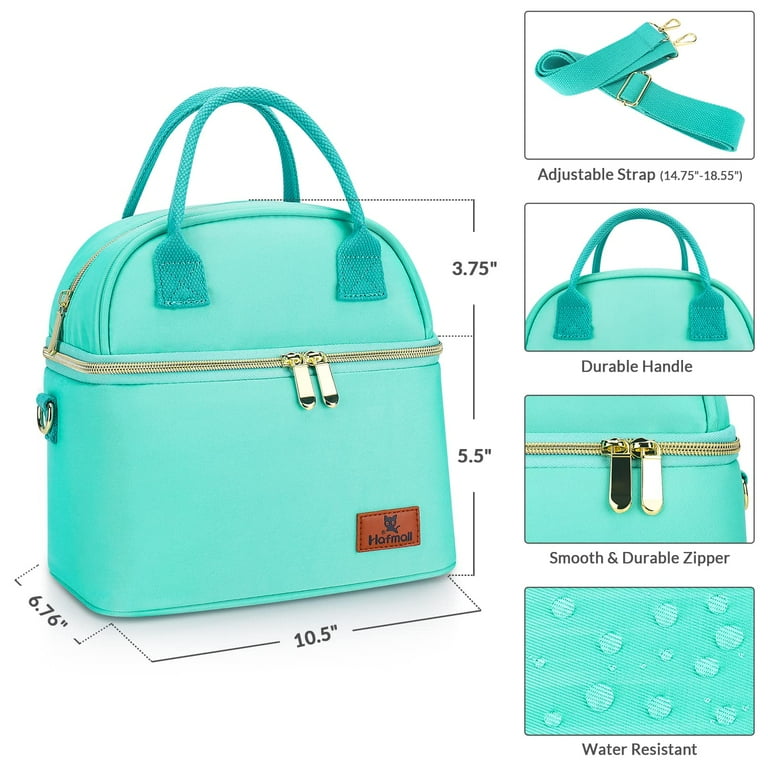 Classic Lunch Bag - Vichy Blue