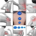 thumbnail image 5 of Juego de ventosas de masaje de silicona, 12 Uds., ventosas al vacío, juego de terapia de ventosas de acupuntura, taza de masaje corporal profesional, paquete de 12, 5 of 5