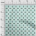 thumbnail image 2 of oneOone Polyester Spandex Sea Green Fabric Geometric Craft Projects Decor Fabric Printed By The Yard 56 Inch Wide, 2 of 4