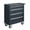 Black, variant on Tcbosik 4-Drawer Tool Chest with Wheels & Lock, Rolling Tool Box, Metal Storage Cabinet for Garage, Warehouse & Repair Shop, Black