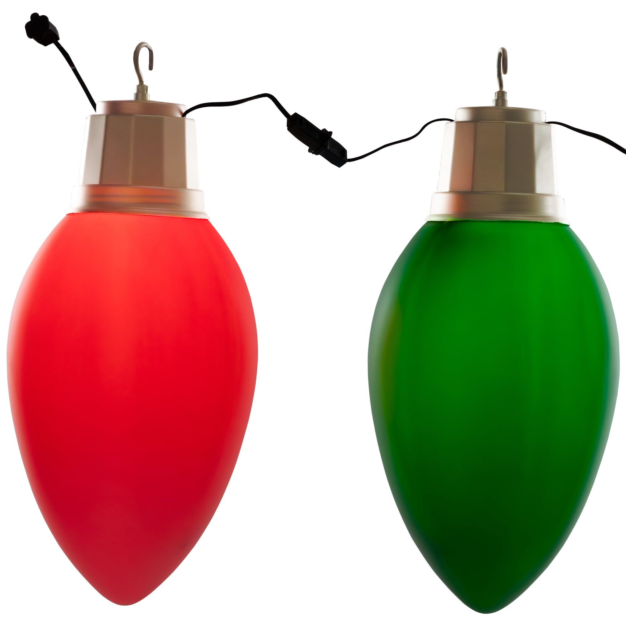 Northlight Lighted Blow Mold C7 Bulbs Christmas Decorations - 20" - Set of 4