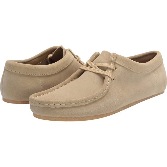 New Clarks Women's Wallabee Moccasin Maple Suede 9