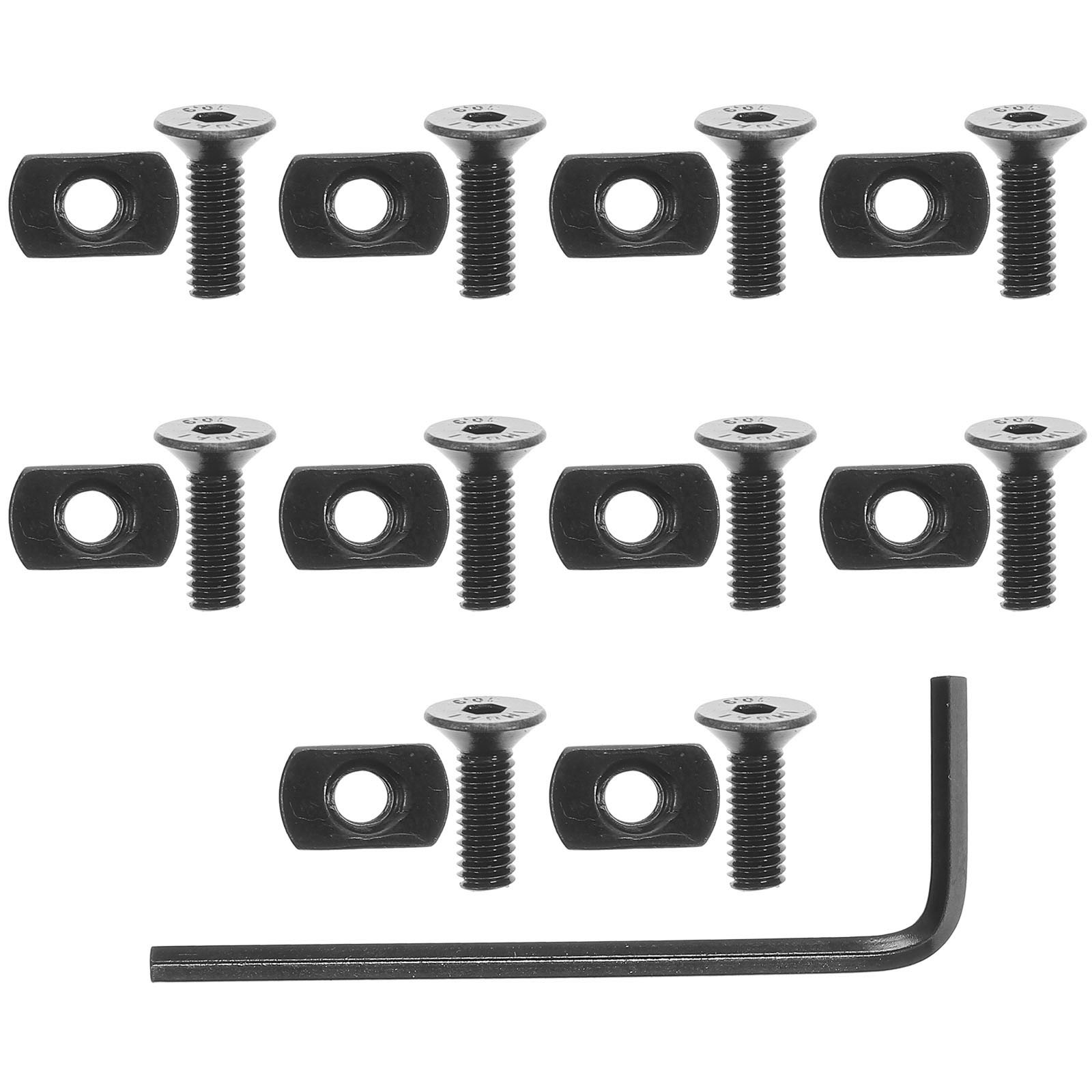 1 Set Tnut Screw Replacement Set Standard Rail System Thread Locking