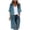 Z2-Blue-beachwear swimwear for women, variant on Kimonos for Women Swimsuit Coverup Beach Casual Loose Cardigans for Swimwear 3/4 Sleeve Open Front Long Kimono Cardigans