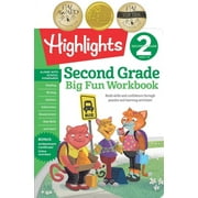 Highlights Big Fun Activity Workbooks: Second Grade Big Fun Workbook (Paperback)
