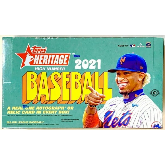 2021 Topps Heritage High Number HOBBY Baseball Sealed Box