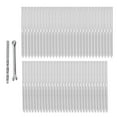 thumbnail image 2 of Deck Railing System,  Match Easy Installation 316 Stainless Steel Rustproof 1/8in Left Right Thread Swage Lag Screw  for Wooden Pole, 2 of 8