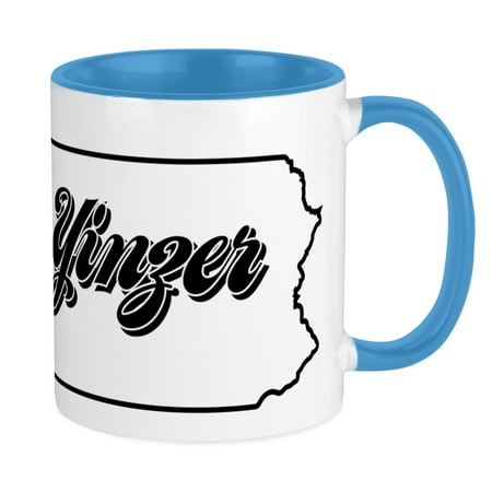

CafePress - Pennsylvania Yinzer - Ceramic Coffee Tea Novelty Mug Cup 11 oz