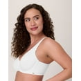 thumbnail image 2 of Bali Cotton Collection 2-Ply Underwire Bra White 36C, 2 of 5