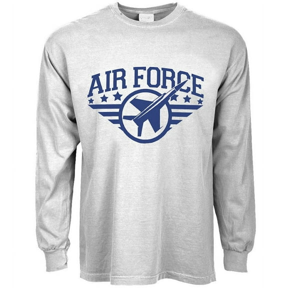 Air Force Jet Pilot T-shirt Long Sleeve Mens