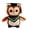 Green, variant on Graduation Themed Owl Doll Decoration Soft Plush Toy For Preschool Gift