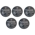 thumbnail image 1 of 5 X Br2325 Panasonic 3 Volt Lithium Coin Cell Battery (Cr2325), 1 of 1