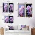 thumbnail image 4 of Designart "Delicate Intricacies Pink Cactus Charm II" Cactus Wall Art Set Of 2 - Pink Floral Wall Decor Set Of 2, 4 of 6