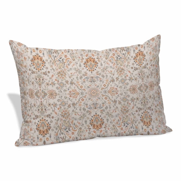 Vintage Boho Pillow Covers King, Retro Southwestern Ethnic Mexican Floral Soft Brushed Microfiber Breathable Throw Pillow Covers, Pillowcase with Zipper for Couch Sofa Bedroom Living Room 20"x36"