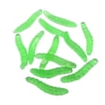 thumbnail image 1 of tredstone 100piece Funny Simulated Maggot Bread Worm Toy For Halloween Prank Lovers Creative And Humorous Green, 1 of 6